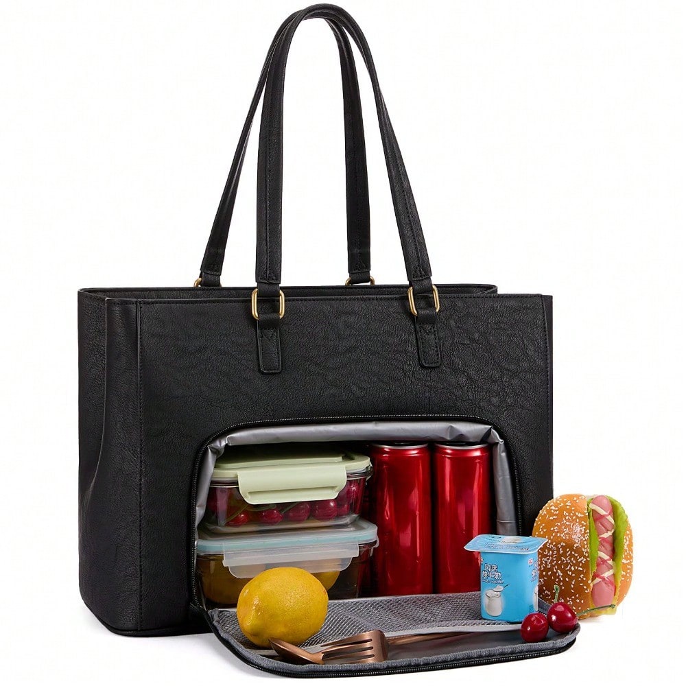 Leatherwork Thread - Women's Laptop Tote Bag – PU