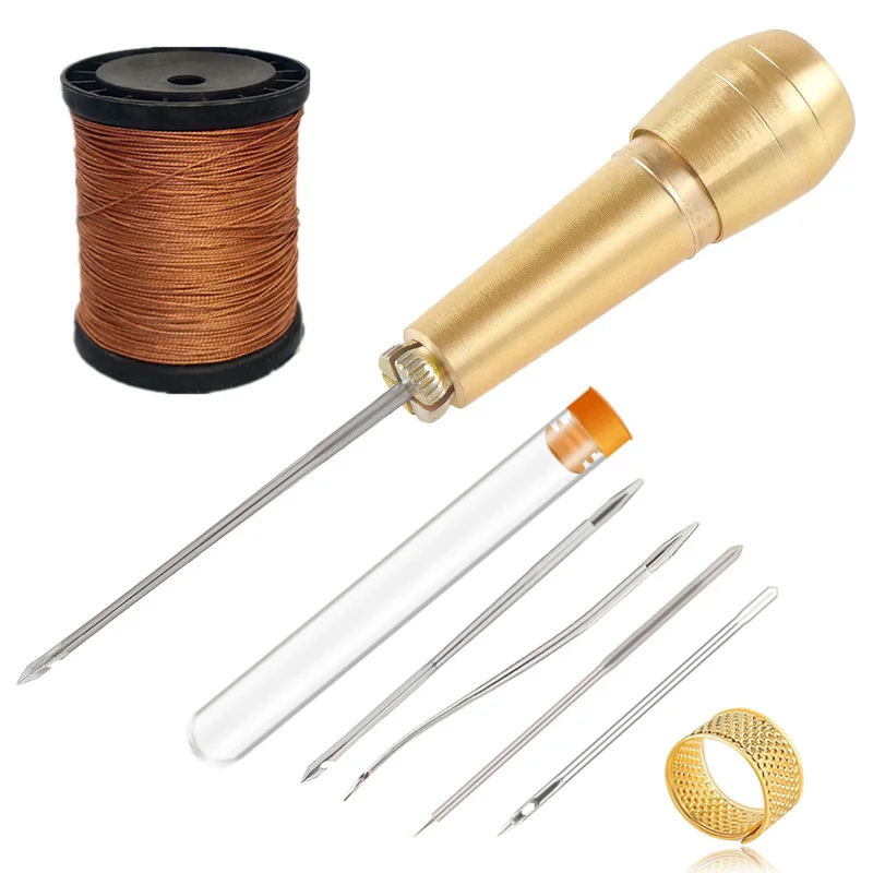 Leather Sewing Kit DIY Leather - Leatherwork Thread ulasan dan harga