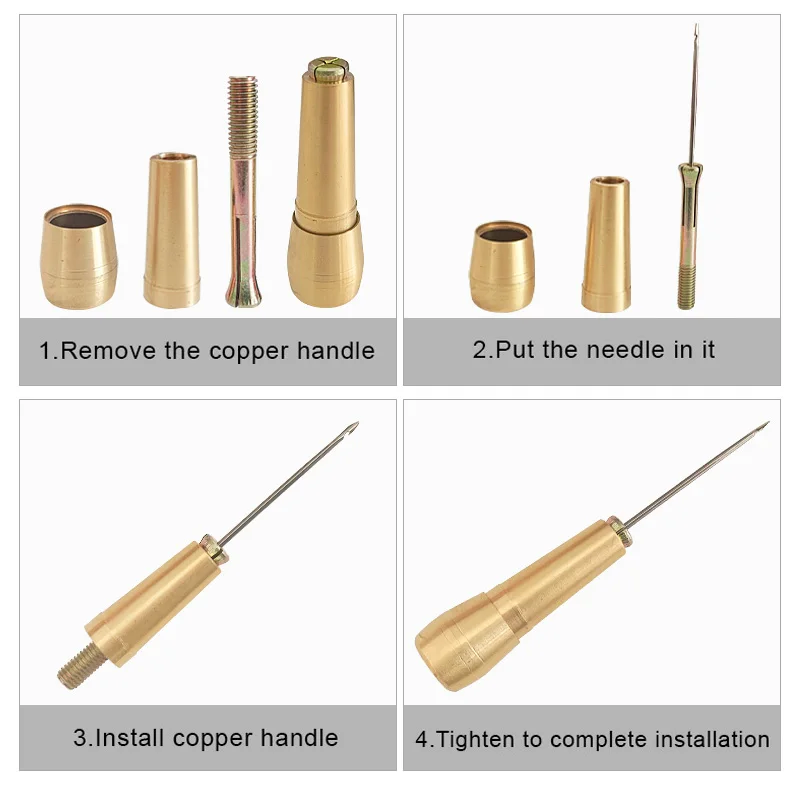 Leather Sewing Kit DIY Leather - Leatherwork Thread ulasan dan harga