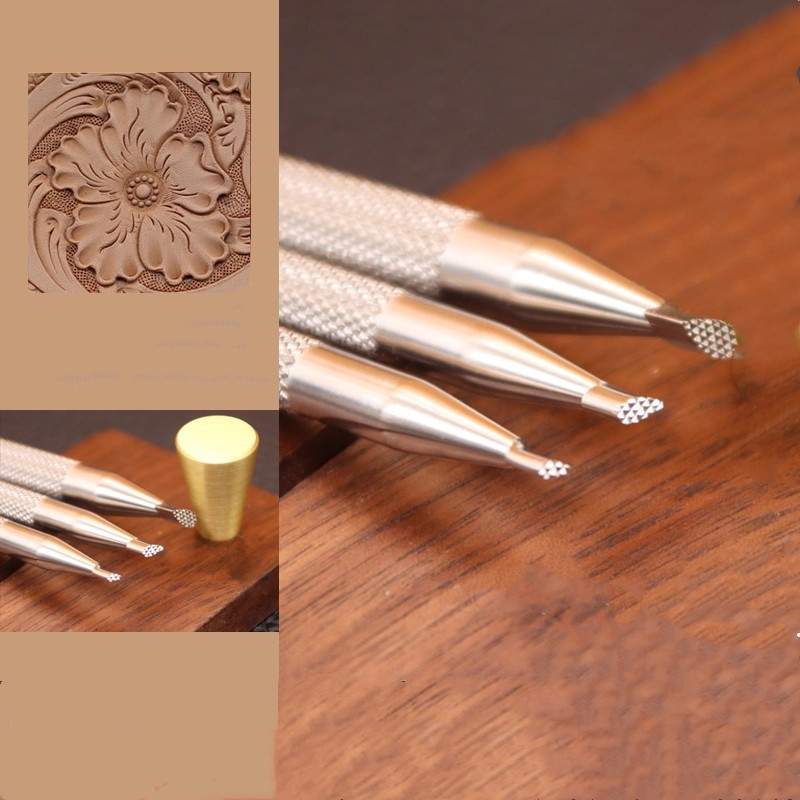 Arabesque Background Stamp Set - Leather Stamp Set ulasan dan harga