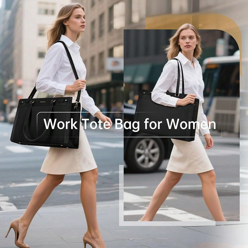 Laptop Bag For Women 15.6 Inch - Leatherwork Thread ulasan dan harga