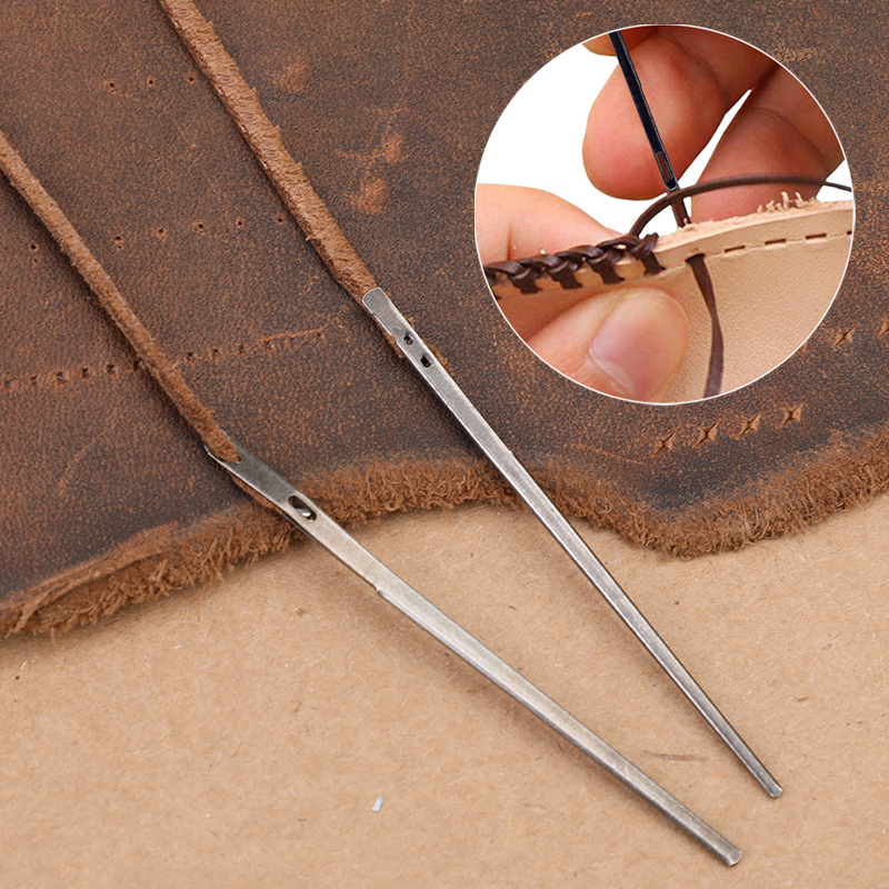 Leather Thread Needle Leather  - Leatherwork Thread ulasan dan harga