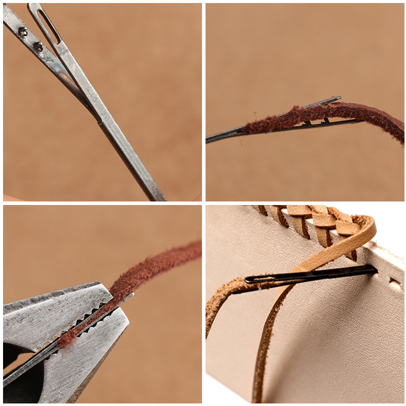 Leather Thread Needle Leather  - Leatherwork Thread ulasan dan harga