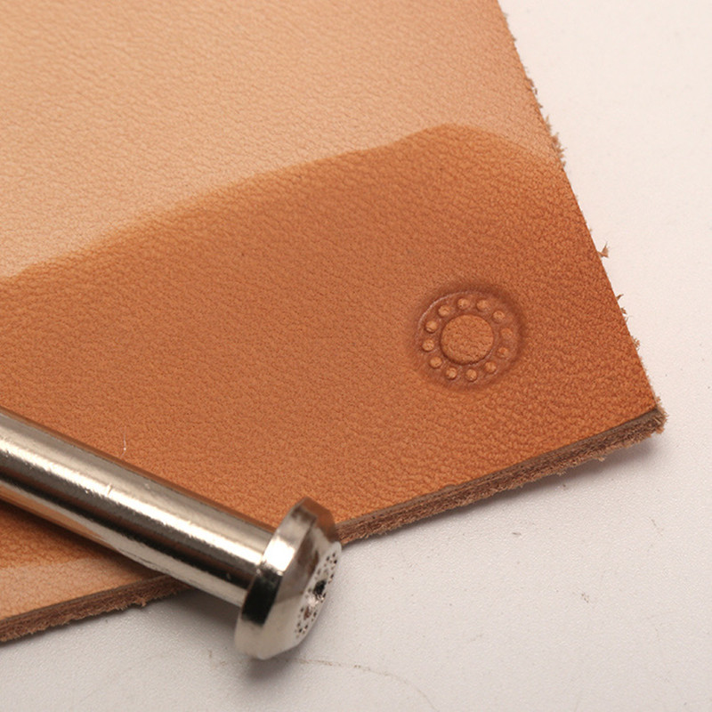 1Pcs DIY Leather Craft Alloy M - Leather Stamp Set ulasan dan harga