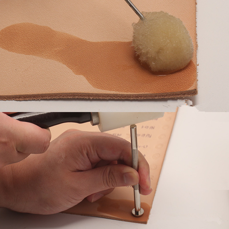 1Pcs DIY Leather Craft Alloy M - Leather Stamp Set ulasan dan harga