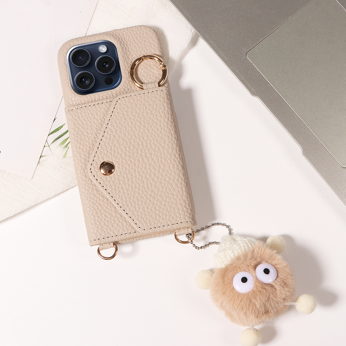 Faux Leather Phone Case for IP - Leather X ulasan dan harga