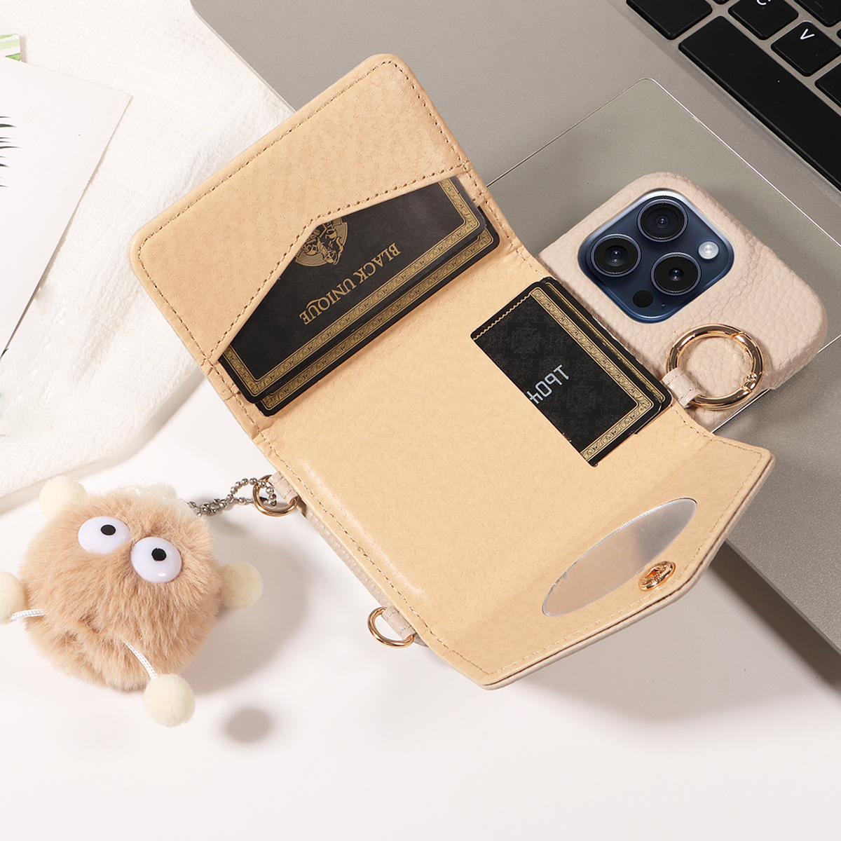 Faux Leather Phone Case for IP - Leather X ulasan dan harga