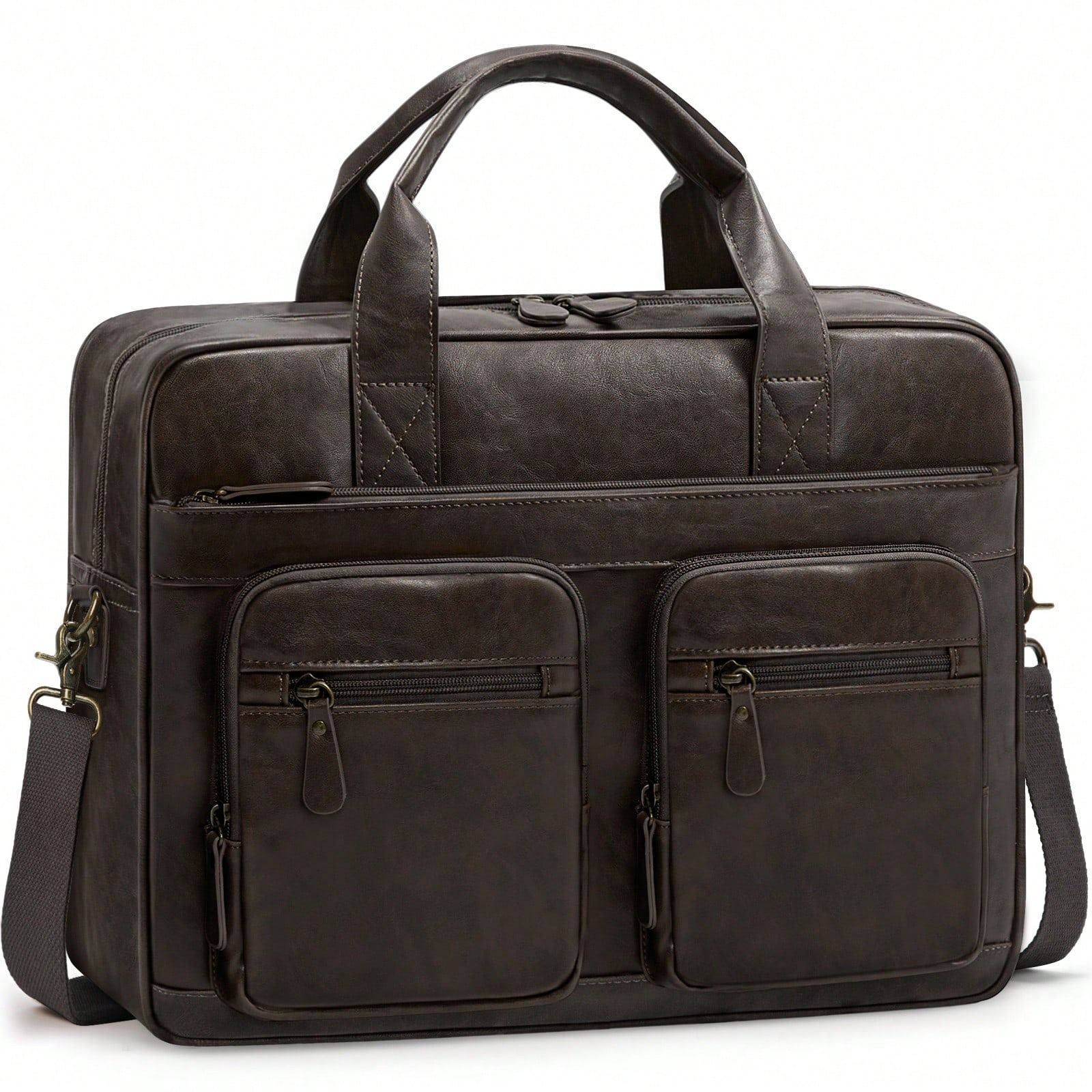 Vintage Messenger Bag For Men  - Leatherwork Thread ulasan dan harga