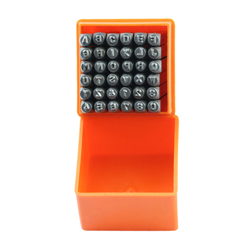 36 Pcs Punch Stainless Steel L - Leather Stamp Set ulasan dan harga
