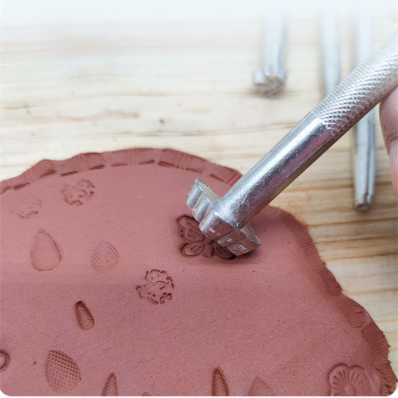Pottery Stamps for Embossing L - Leather Stamp Set ulasan dan harga