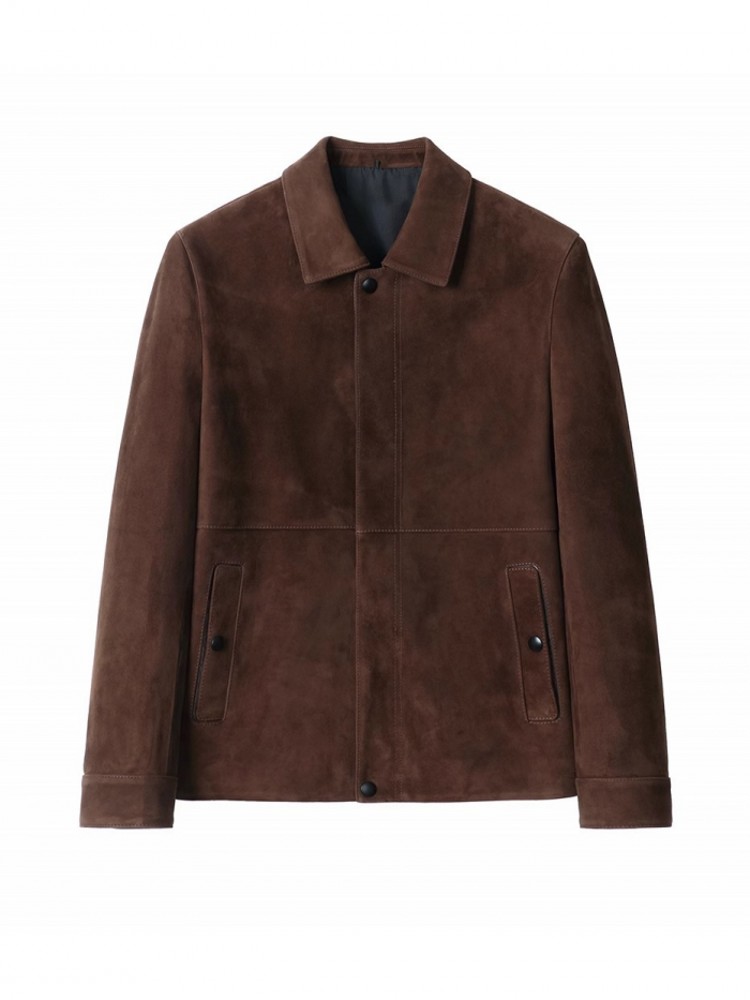 Top Quality Natural Real Suede - Leather Work Jacket Mens ulasan dan harga