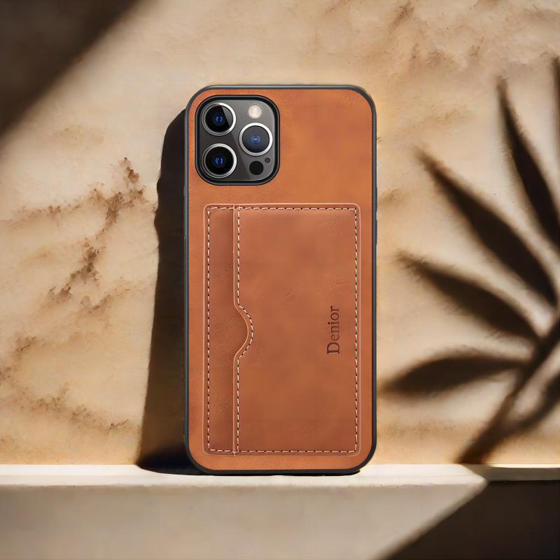 Denior For IPhone 15 14 13 12  - Leather X ulasan dan harga
