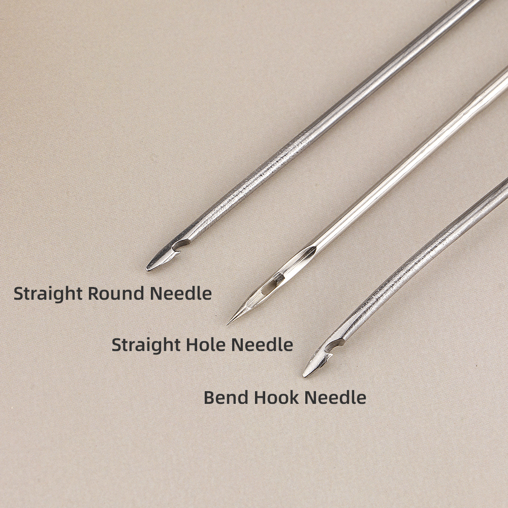 Canvas Leather Sewing Awl Need - Leatherwork Thread ulasan dan harga