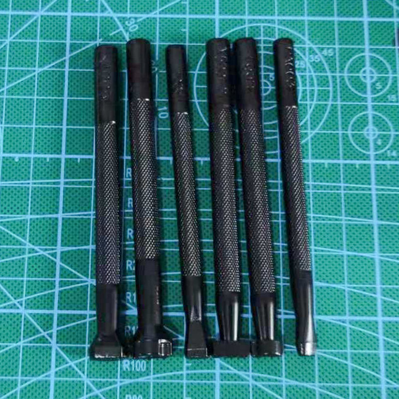 6Pcs Leather Printing Tool All - Leather Stamp Set ulasan dan harga