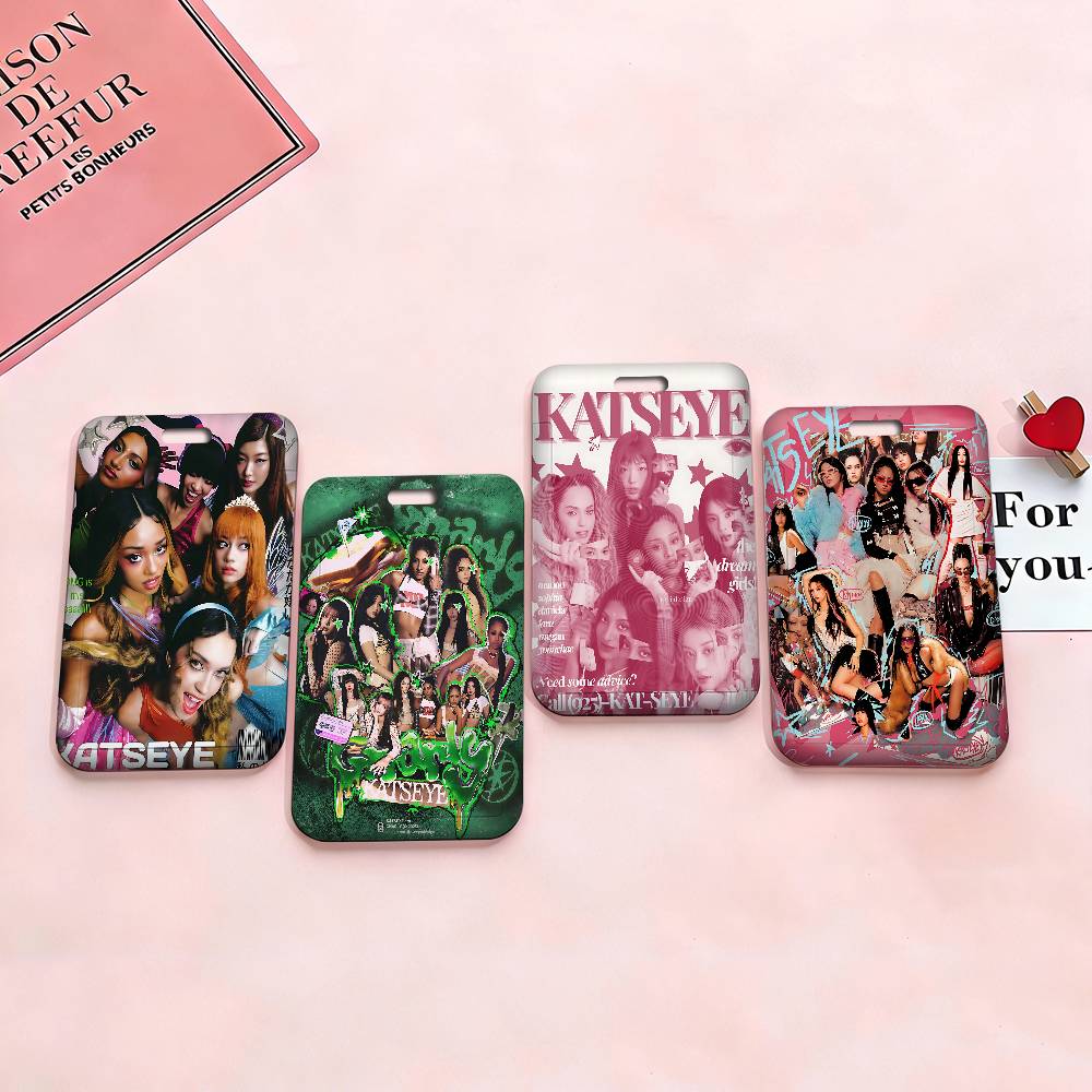 Global Pop Group Katseye Card  - Leatherworking Group ulasan dan harga