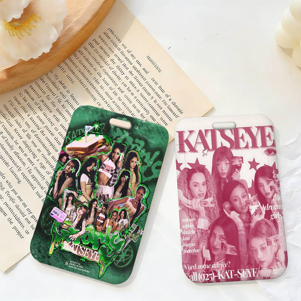Global Pop Group Katseye Card  - Leatherworking Group ulasan dan harga
