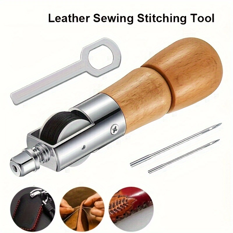 1 Set Leather Sewing Stitching - Leatherwork Thread ulasan dan harga