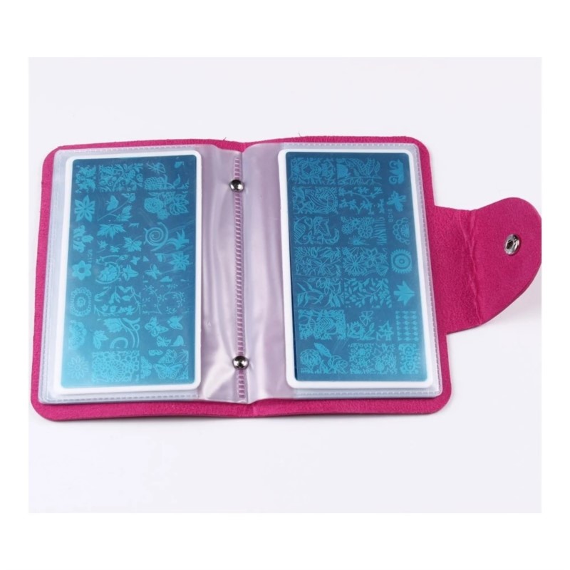 1Pcs Large Rectangular Nail Ar - Leather Stamp Set ulasan dan harga