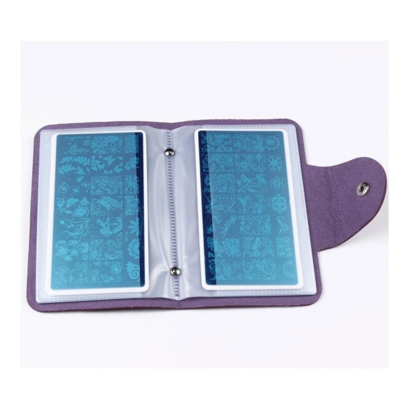 1Pcs Large Rectangular Nail Ar - Leather Stamp Set ulasan dan harga
